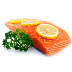 Lemon and Green Herb Baked Salmon